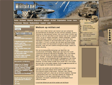 Tablet Screenshot of militair.net